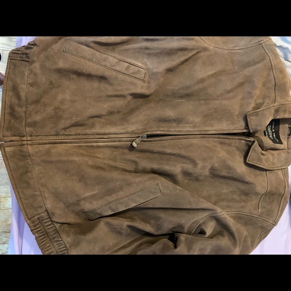 Croft&barrel men’s L winter genuine leather coat - Picture 9 of 10